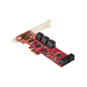 10P6G-PCIE-SATA-CARD StarTech.com 10-Port SATA PCIe Card