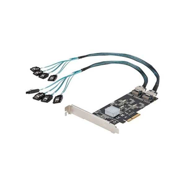 8P6G-PCIE-SATA-CARD StarTech.com 8-Port PCIe SATA Card 6Gbps