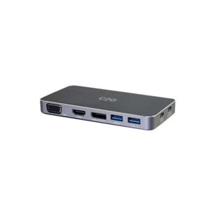C2G54477 C2G Dual Monitor Docking Station Kit - USB-C Hub Included
