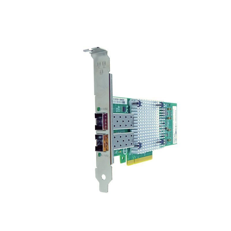E10G42BFSR-AX Axiom Dual Port 10Gb Fiber PCIe x8 Network Adapter