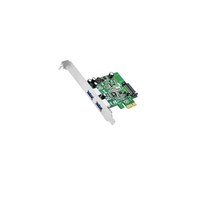 JU-P20612-S1 SIIG DP USB 3.0 PCIe Adapter with 2 Ports