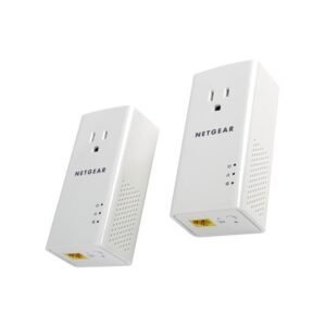 PLP1000-100PAS NETGEAR PowerLINE 1000 Mbps Adapter with Extra Outlet