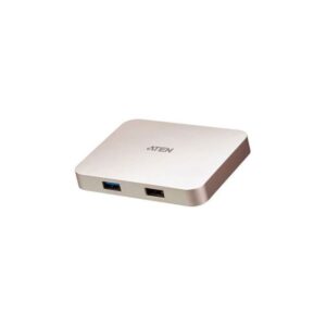 UH3235 ATEN USB-C 4K Ultra Mini Dock with 60W Power Pass Through