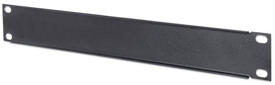714822 Intellinet 10" Blank Panel - 1U Metal Cover for 10" Cabinet, Black