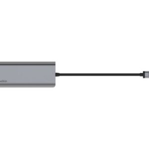 AVC008BTSGY Belkin CONNECT USB-C 6-in-1 Adapter Docking Station