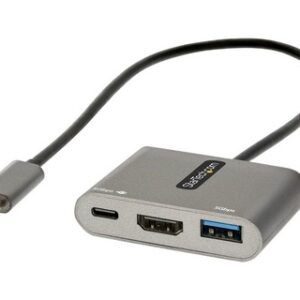 CDP2HDUACP2 StarTech.com USB-C Multiport Adapter - 4K HDMI, PD 3.0 & USB 3.0 Hub