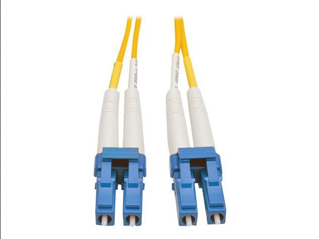 N370-03M Eaton Tripp Lite Duplex Singlemode Fiber Patch Cable - LC/LC, 3M (10 ft), Yellow