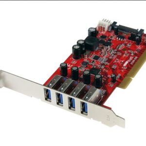 PCIUSB3S4 StarTech.com 4-Port SuperSpeed USB 3.0 PCI Adapter Card