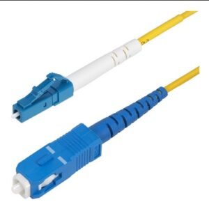 SPSMLCSC-OS2-5M StarTech.com 5m LC to SC OS2 Single Mode Fiber Patch Cable - Yellow