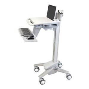 SV40-6100-0 Ergotron StyleView Cart - Notebook & Accessories - Light Duty - Grey & Polished Aluminium