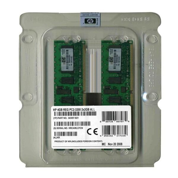 343057-B21 HP 4GB DDR2 ECC Registered Memory Module