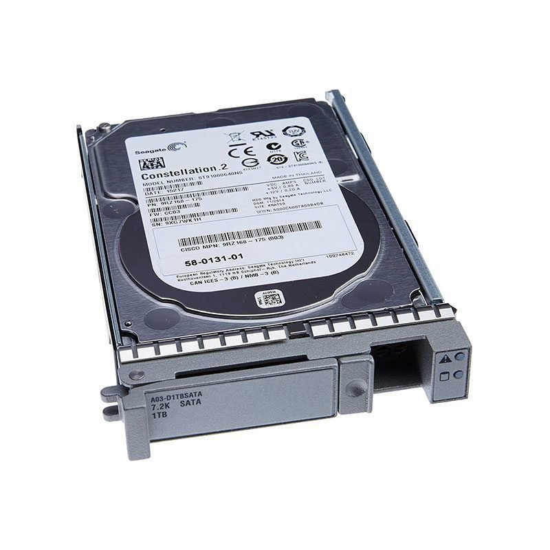 A03-D1TBSATA Cisco 1TB SATA Hard Drive 6Gb/s