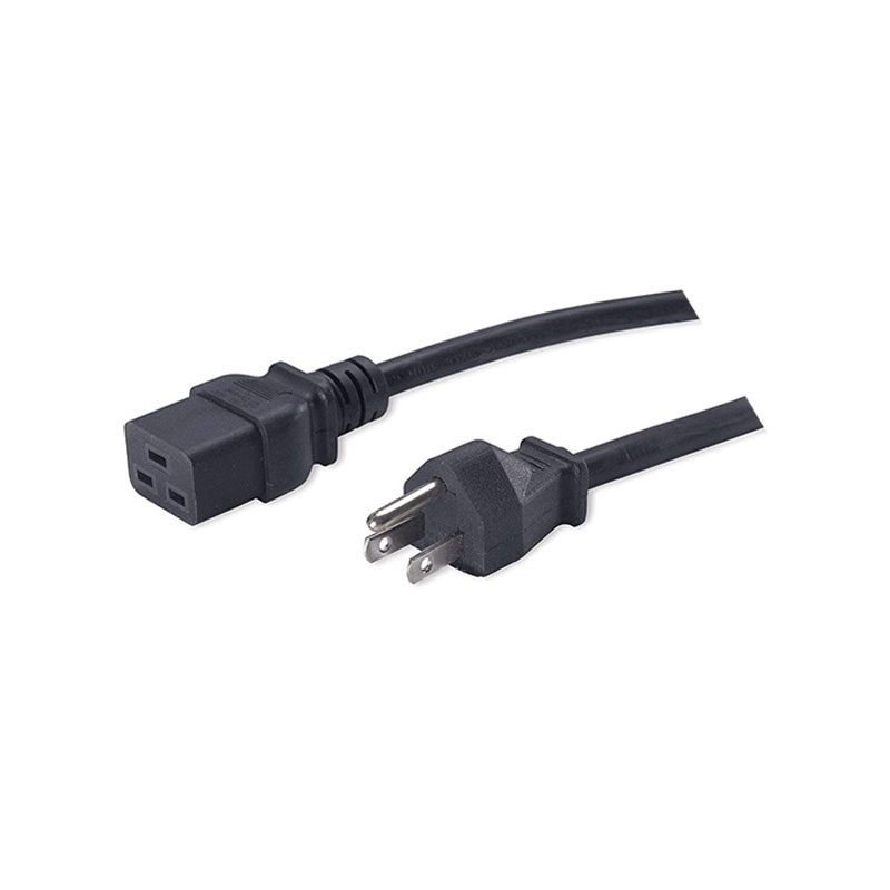 AP9872 APC Power Cord, C19 to NEMA 5-15P, 2.5m Length