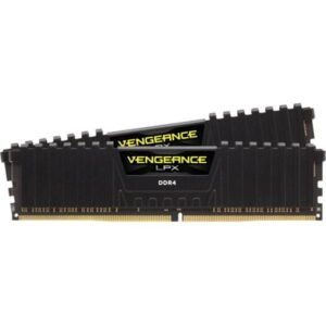 CMK16GX4M2A2666C16 Corsair 16GB Vengeance LPX 2666MHz DDR4 DIMM with Black Heat Spreader
