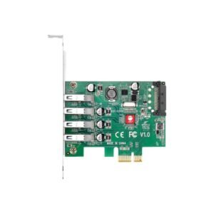 JU-P40A11-S1 SIIG DP USB 3.0 PCIe 4-Port Host Card