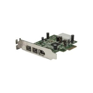 PEX1394B3LP StarTech.com Low Profile 3 Port FireWire PCI Express Card