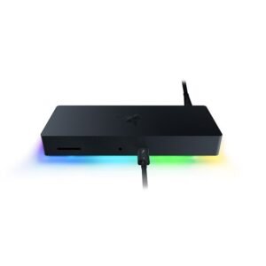 RC21-01690100-R3U1 Razer Chroma Thunderbolt 4 Docking Station with 4 GigE Ports