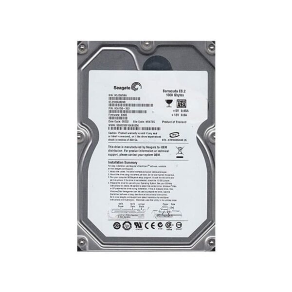 ST31000340NS Seagate Barracuda NL35 1TB Hard Drive
