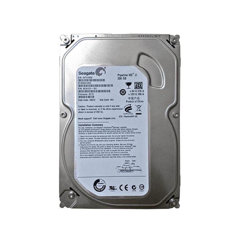 ST3250312CS Seagate Pipeline 250GB SATA-II 5.9K RPM HDD