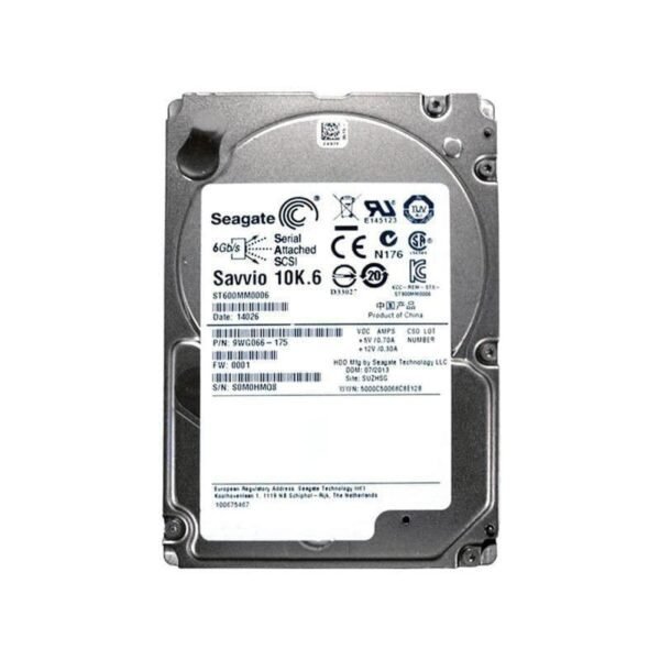 ST600MM0006 Seagate Savvio 600GB 10K RPM HDD
