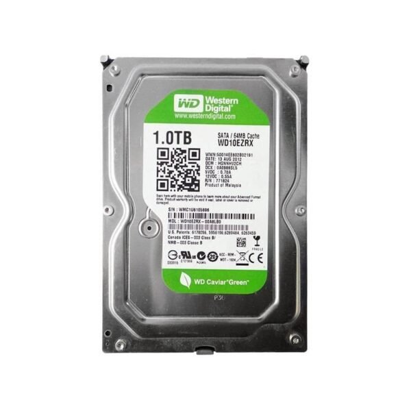 WD10EZRX Western Digital 1TB 7200 RPM SATA Hard Drive