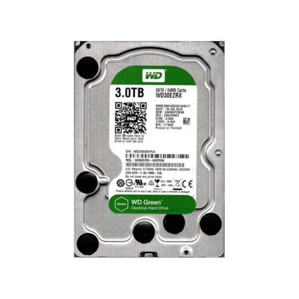WD30EZRX Western Digital Caviar Green 3TB 5400 RPM SATA HDD