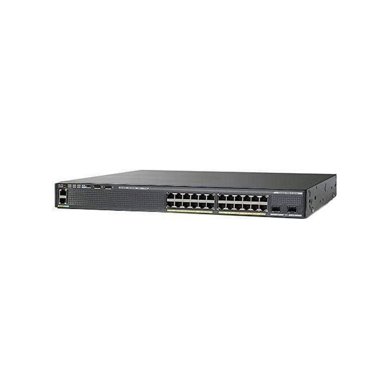 WS-C2960X-24PD-L, Cisco Catalyst 2960-X 24 Port PoE Switch 370W